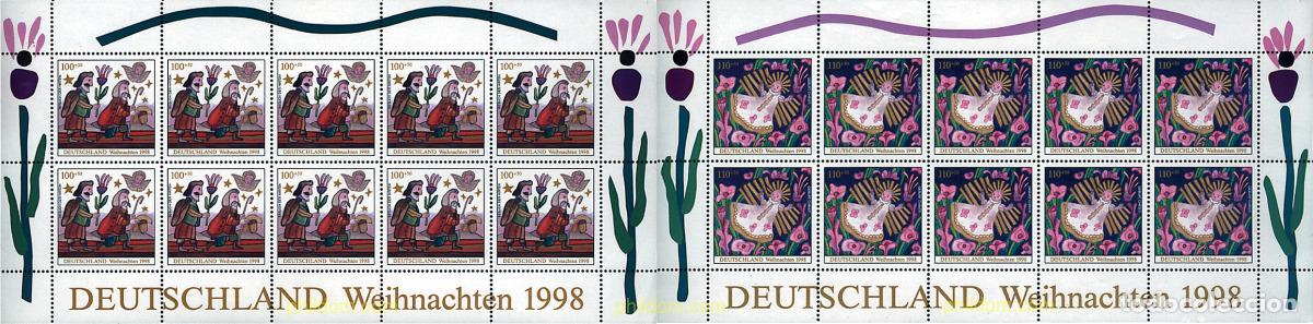 Sellos: 11307 MNH ALEMANIA FEDERAL 1998 NAVIDAD