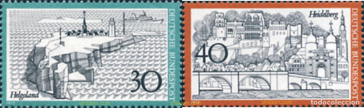 Timbres: 46273 MNH ALEMANIA FEDERAL 1972 TURISMO
