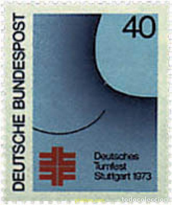 Timbres: 64944 MNH ALEMANIA FEDERAL 1973 FIESTA ALEMANA DE GIMNASIA EN STUTTGART