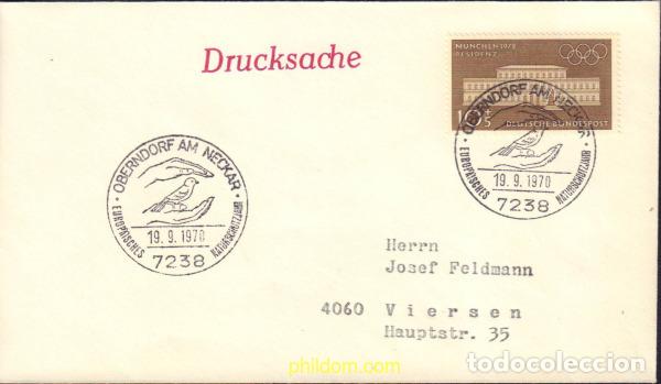 Briefmarken: 593789 MNH ALEMANIA FEDERAL 1970 20 JUEGOS OLIMPICOS VERANO MUNICH 1972