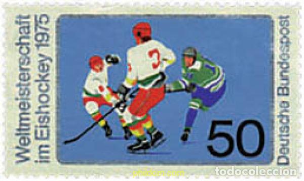 Briefmarken: 64951 MNH ALEMANIA FEDERAL 1975 CAMPEONATO MUNDIAL DE HOCKEY SOBRE HIELO EN MUNICH