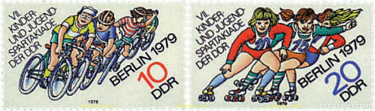Selos: 64614 MNH ALEMANIA DEMOCRATICA 1979 7 CONCURSO DEPORTIVO JUVENIL.