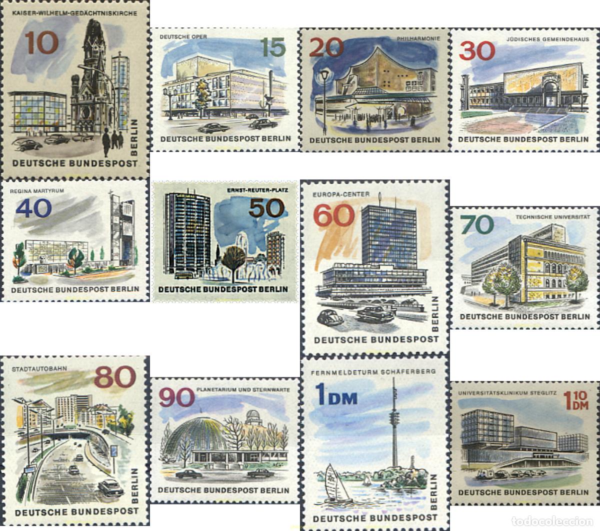 Sellos: 39818 MNH ALEMANIA. Berl&iacute;n 1965 NUEVO BERLIN