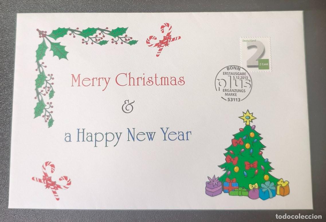 Sellos: Alemania tarjeta postal Christmas 2013 (SC)
