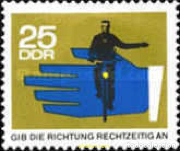 Sellos: 635659 MNH ALEMANIA DEMOCRATICA 1966 SEGURIDAD VIAL