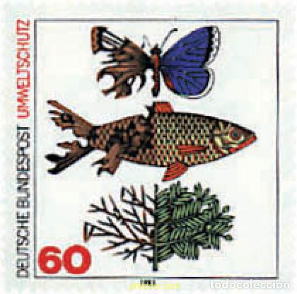 Sellos: 75551 MNH ALEMANIA FEDERAL 1981 NATURALEZA