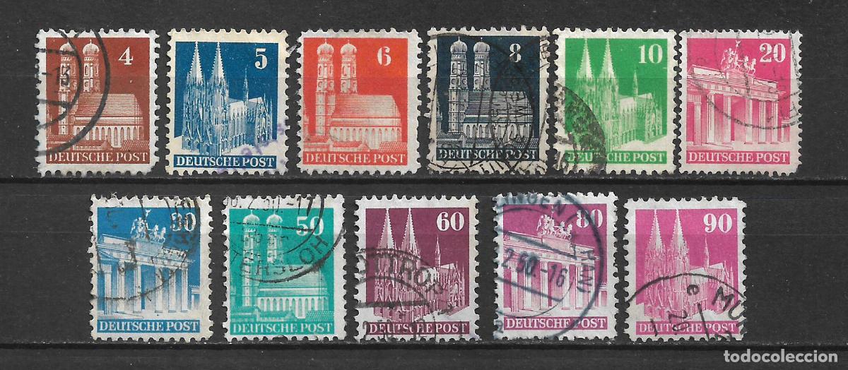 Sellos: alemania bizona 1948 lote 11 sellos usado - 28/1