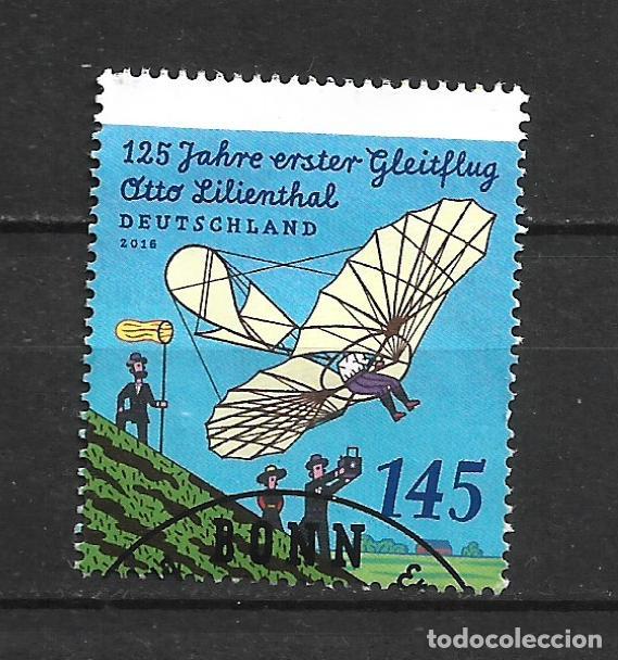 Sellos: alemania 2016 michel 3254 usado aviones - 28/4