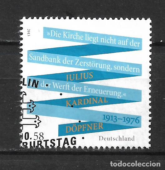 Sellos: alemania 2013 michel 3026 usado - 28/4