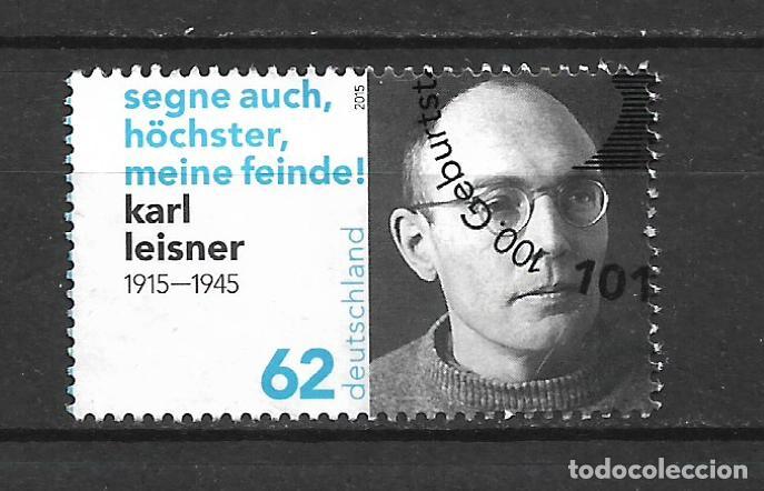 Sellos: alemania 2015 michel 3135 usado - 28/4