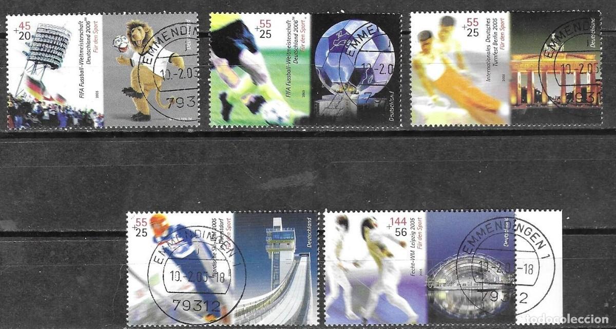 Sellos: SELLOS USADOS DE ALEMANIA 2005, YT 2264/ 68