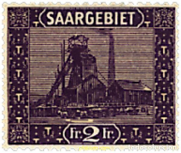 Sellos: 626719 MNH ALEMANIA. Sarre 1922 SERIE BASICA