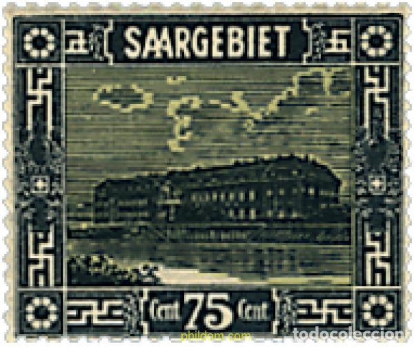 Sellos: 626722 HINGED ALEMANIA. Sarre 1922 SERIE BASICA