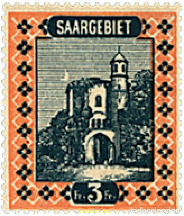 Sellos: 626726 HINGED ALEMANIA. Sarre 1922 SERIE BASICA