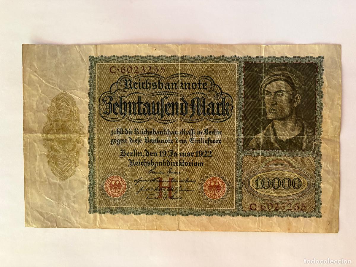 Sellos: Billete de gran tama&ntilde;o y editado en Alemania