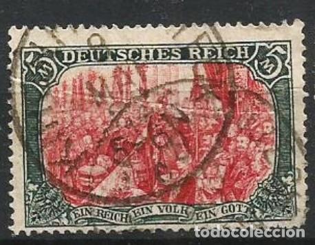 Sellos: ALEMANIA 1902 - CELEBRACI&Oacute;N DEL IMPERIO - DEUTSCHES REICH -USADO