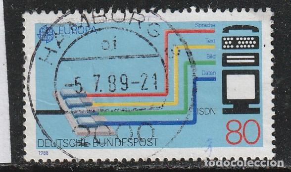 Sellos: ALEMANIA // YVERT 1200 // 1988 ... USADO