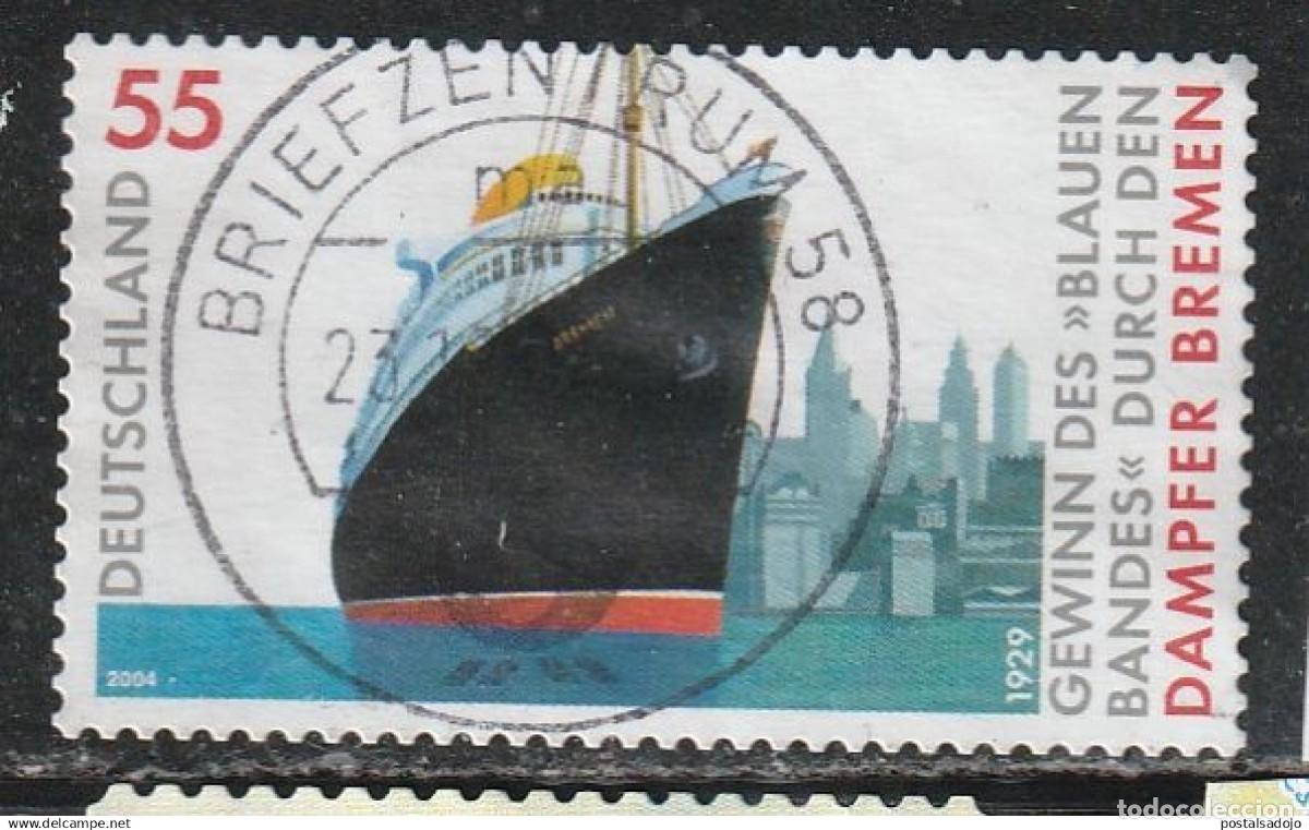 Sellos: ALEMANIA // YVERT 2237 // 2004 ... USADO . BARCO