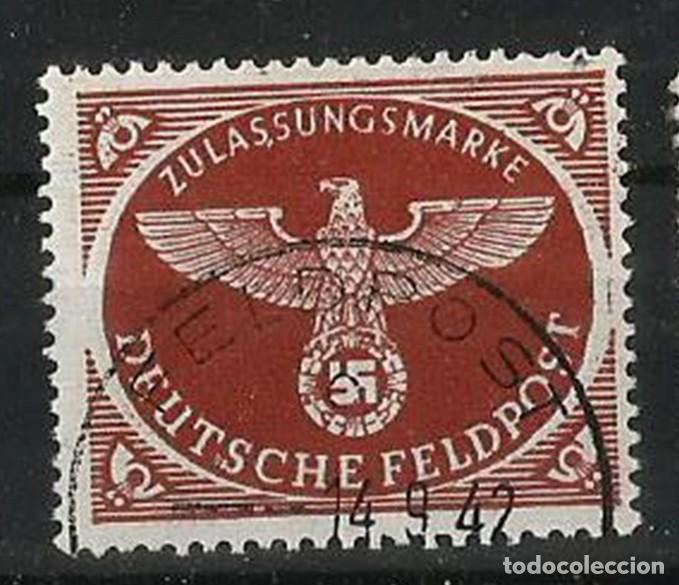 Sellos: ALEMANIA - 1942 - AEREO NAZI - FELDPOST - CIRCULADO