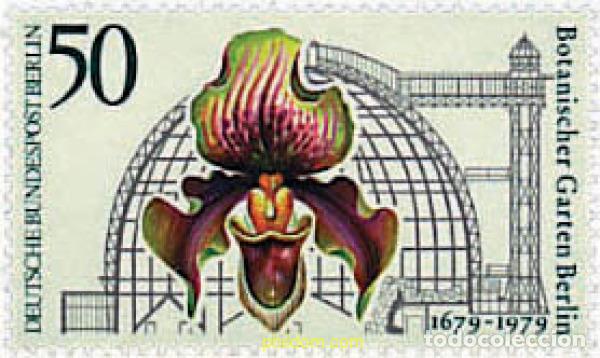 Sellos: 96333 MNH ALEMANIA. Berl&iacute;n 1979 300 ANIVERSARIO DEL JARDIN BOTANICO DE BERLIN