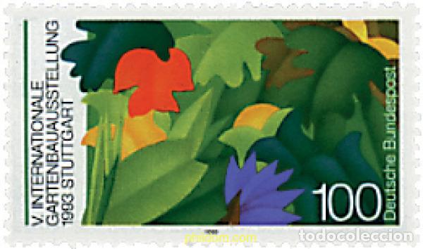 Sellos: 80206 MNH ALEMANIA FEDERAL 1993 EXPOSICION FLORAL INTERNACIONAL EN STUTTGART