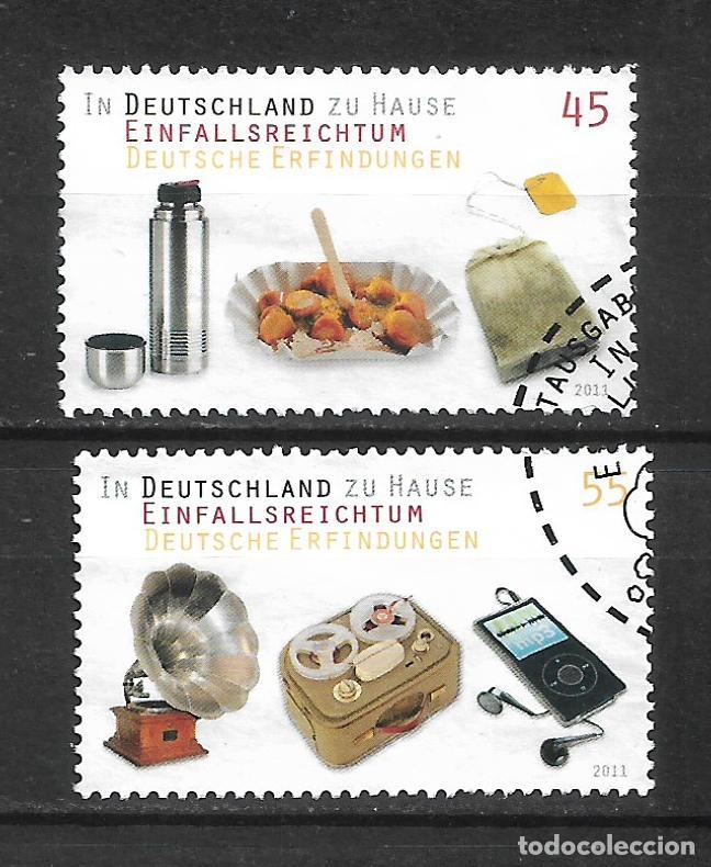 Sellos: alemania 2011 michel 2891/2892 usado - 28/9
