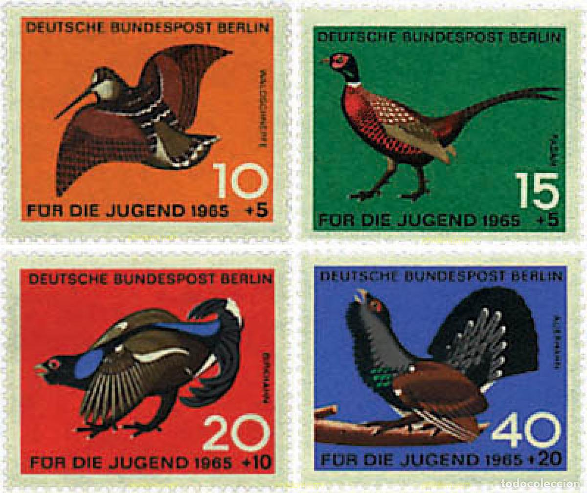 Sellos: 211095 HINGED ALEMANIA. Berl&iacute;n 1965 PRO JUVENTUD