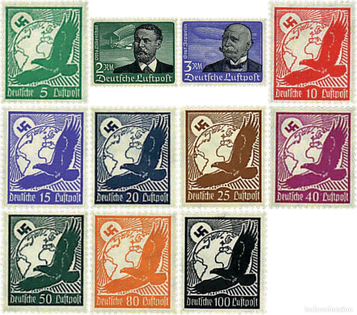 Sellos: 366914 HINGED ALEMANIA 1934 AGUILAS