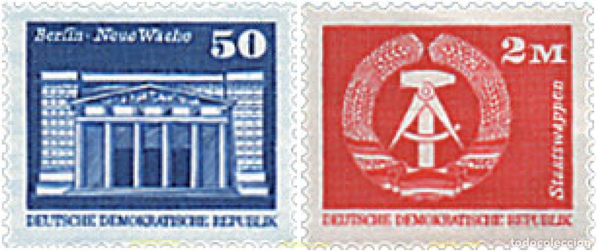 Sellos: 51884 MNH ALEMANIA DEMOCRATICA 1980 CONSTRUCCIONES SOCIALISTAS