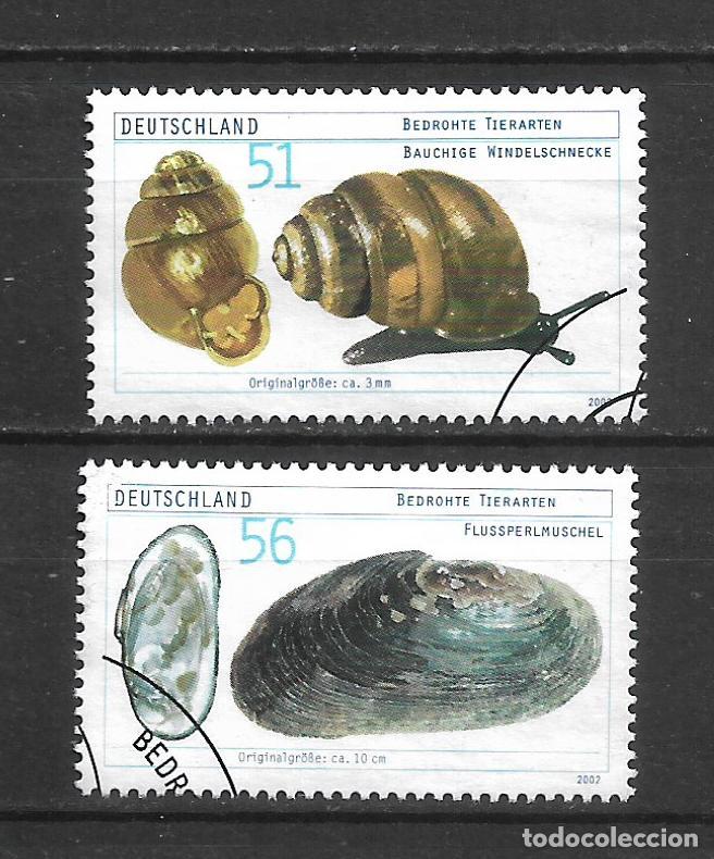 Sellos: alemania 2002 michel 2265/2266 usado - 28/17