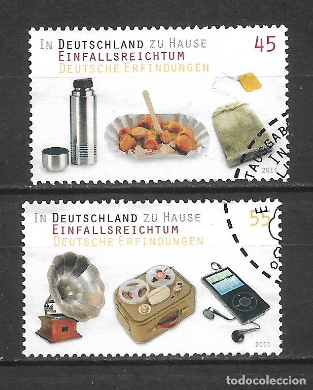 Sellos: alemania 2011 michel 2891/2892 usado - 28/9