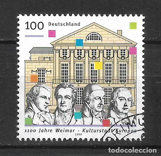 Sellos: alemania 1999 michel 2028 usado - 28/22