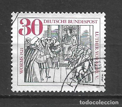Sellos: alemania 1971 michel 669 usado - 28/22