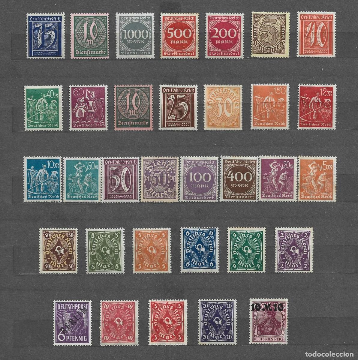 Sellos: Lote de sellos de Alemania - Leer Descripci&oacute;n - ZZ2