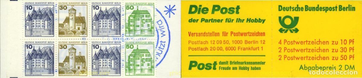 Sellos: 158300 MNH ALEMANIA. Berl&iacute;n 1980 CASTILLOS