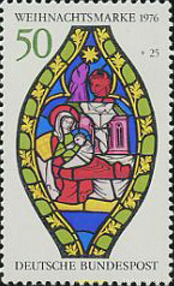 Sellos: 105999 MNH ALEMANIA FEDERAL 1976 NAVIDAD