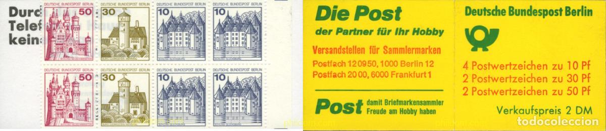 Sellos: 158296 MNH ALEMANIA. Berl&iacute;n 1977 CASTILLOS