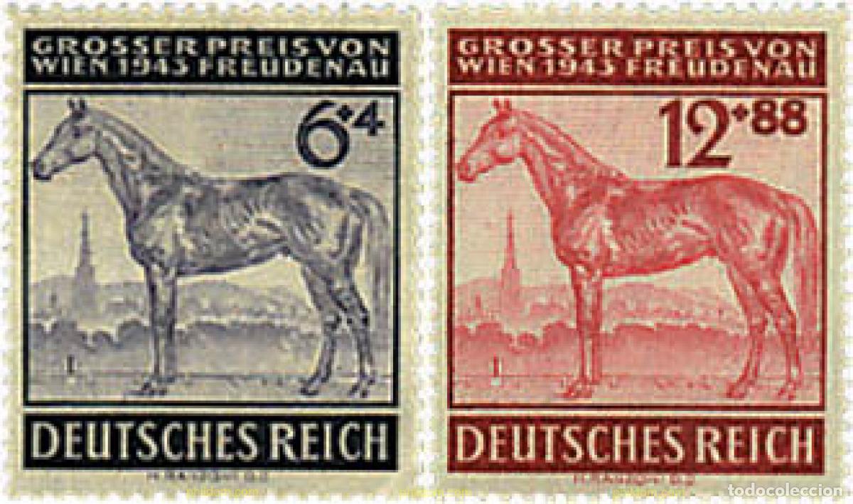 Stamps: 64423 MNH ALEMANIA 1943 10 ANIVERSARIO DEL SOCORRISMO DE INVIERNO