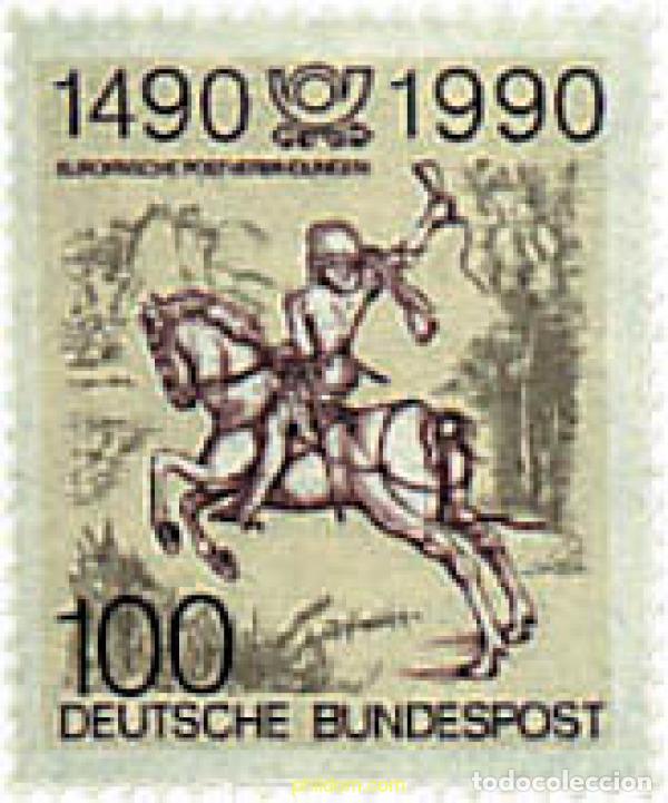 Sellos: 65052 MNH ALEMANIA FEDERAL 1990 RELACIONES POSTALES INTERNACIONALES.