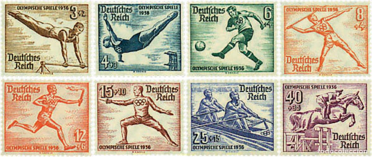 Sellos: 64403 MNH ALEMANIA 1936 11 JUEGOS OLIMPICOS VERANO BERLIN 1936