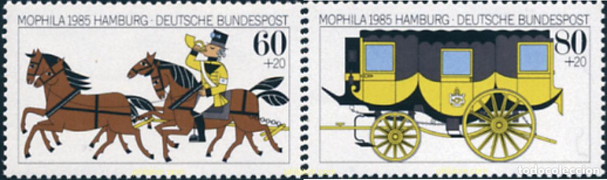 Sellos: 65017 MNH ALEMANIA FEDERAL 1985 MOPHILA 85. EXPOSICION FILATELICA