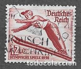 Sellos: Sello de Alemania 1936 . Leer Descripci&oacute;n - ZZ3