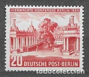 Sellos: Sello de Berl&iacute;n 1954 - Y&T 104** - ZZ3
