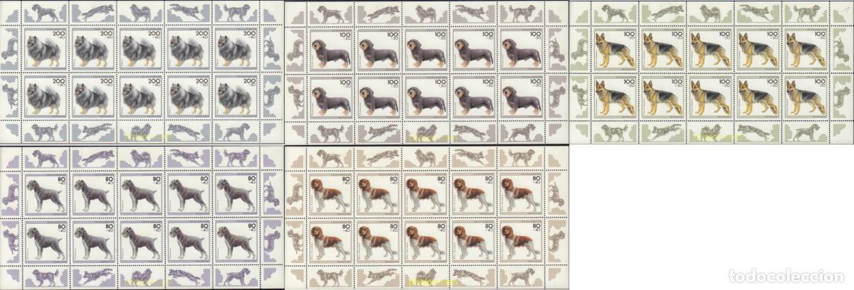 Sellos: 146325 MNH ALEMANIA FEDERAL 1995 PERROS DE RAZA