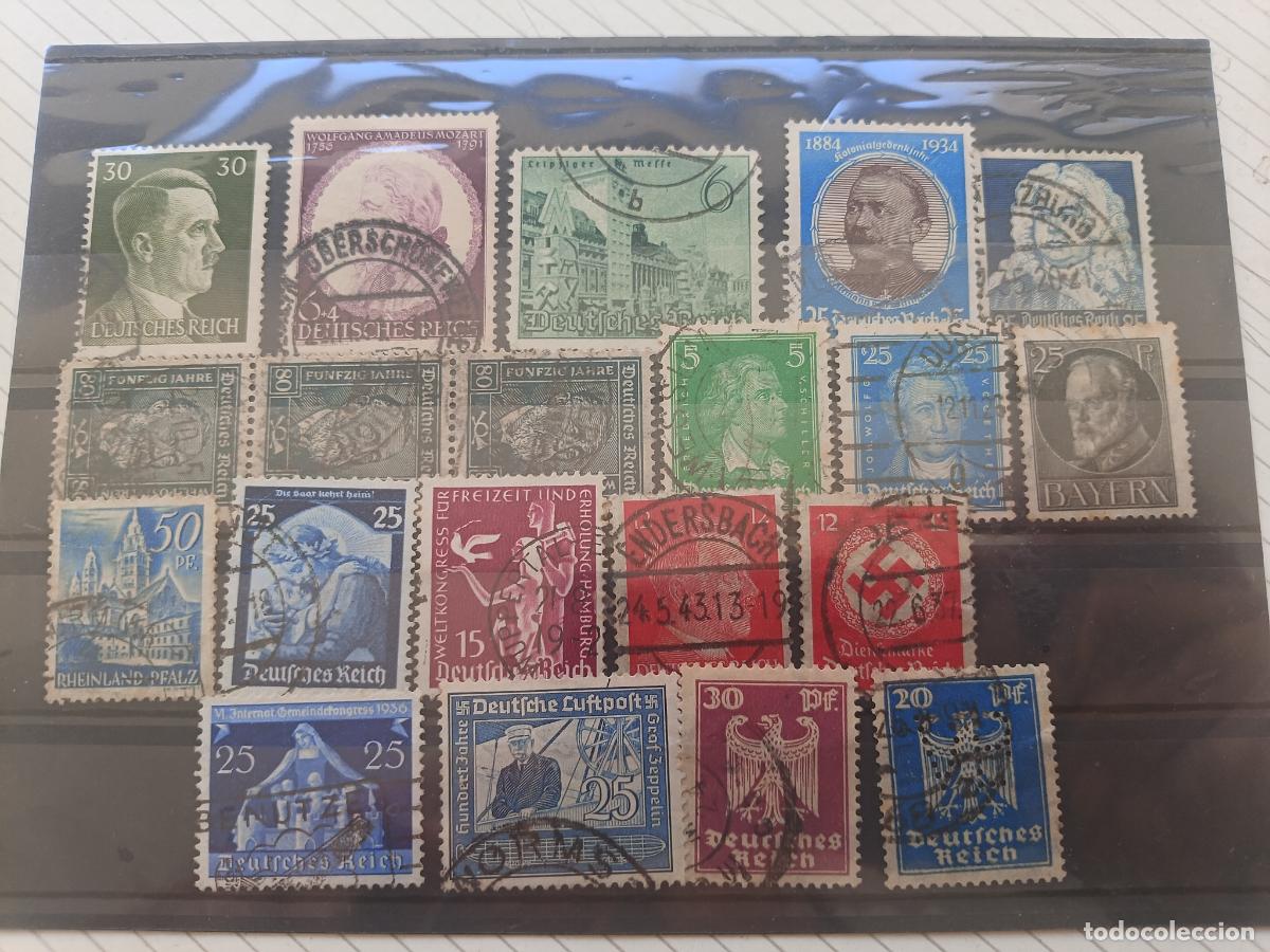 Sellos: Alemania nazi. III Reich. Lote de sellos