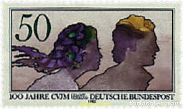 Briefmarken: 145487 MNH ALEMANIA FEDERAL 1982 CENTENARIO DE LA ASOCIACION DE LA JUVENTUD CRISTIANA