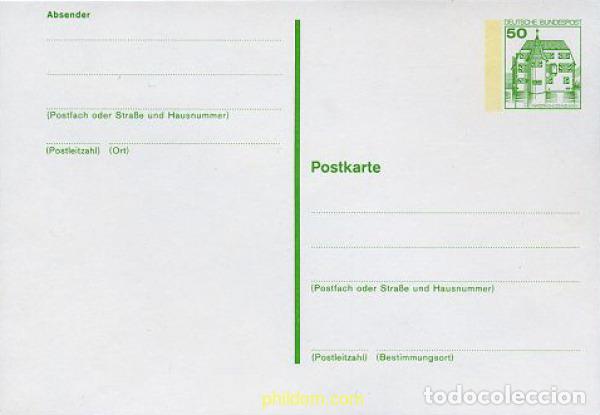 Sellos: 194530 MNH ALEMANIA FEDERAL 1980 CASTILLOS