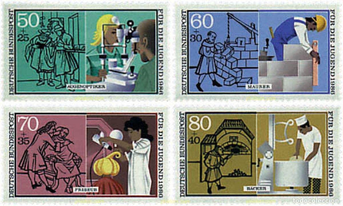 Sellos: 145665 MNH ALEMANIA FEDERAL 1986 OFICIOS