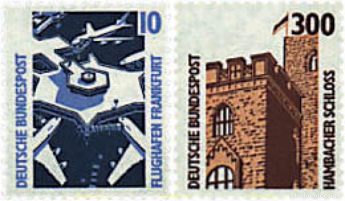 Sellos: 145747 MNH ALEMANIA FEDERAL 1988 LUGARES HISTORICOS