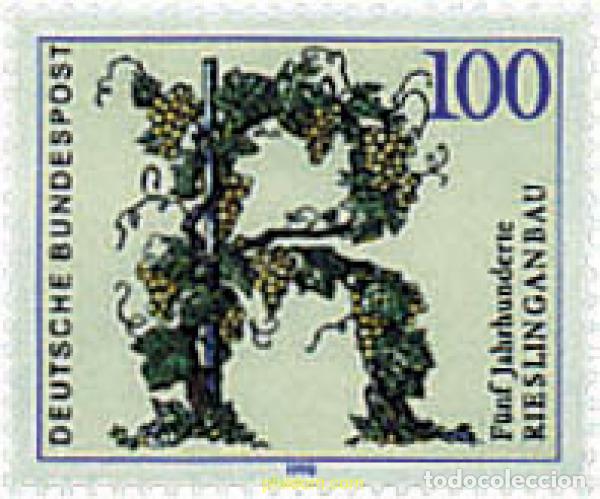 Sellos: 145965 MNH ALEMANIA FEDERAL 1990 500 ANIVERSARIO DE PRODUCCION DEL RIESLING